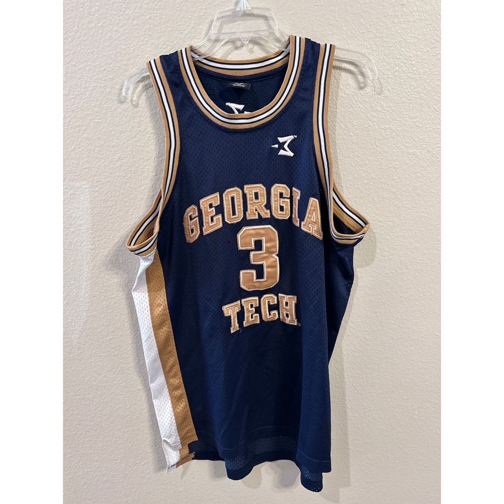 Starbury Georgia Tech Marbury #3‎ Basketball Jersey NCAA College Medium